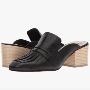 DOLCE VITA Katina Leather Mule Heels